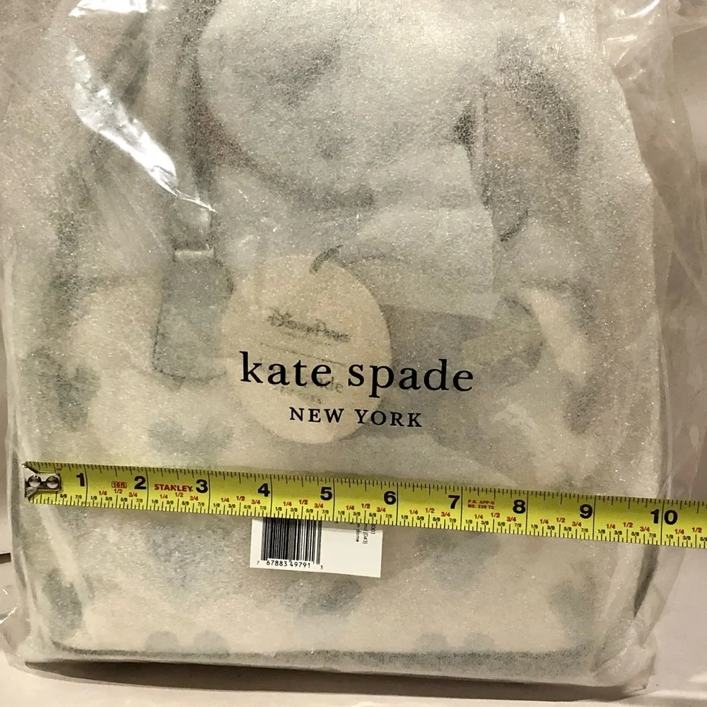 KATE SPADE DISNEY PARKS COLLAB Silver Mickey Mouse Top Handle Crossbody Bag NWT